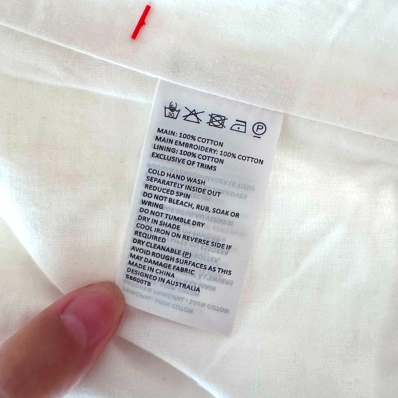 NWT Bardot Daisy Floral Eyelet Corset Top - Picture 9 of 10